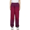 ARIES ARIES PINK OMBRE DYED WINDCHEATER TRACK PANTS