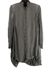 Rundholz Oversized-fit Shirt Dress In Grey