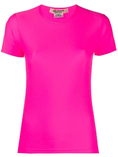 Junya Watanabe Fitted T-shirt In Rosa
