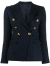 Tagliatore Jalicya Double-breasted Blazer In Blue
