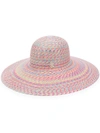 MAISON MICHEL WOVEN PAPER SUN HAT