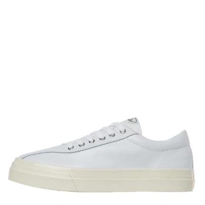 Stepney Workers Club Dellow Leather Trainers In White