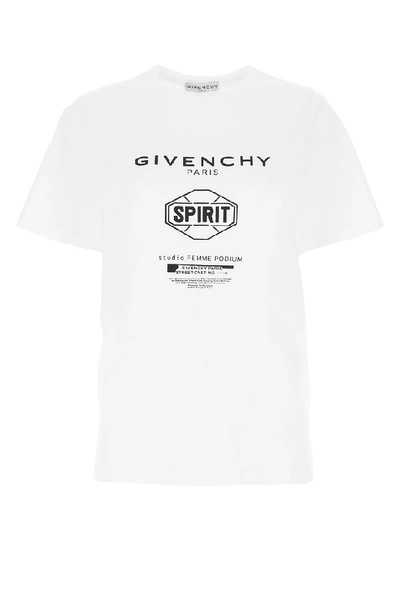 Givenchy Printed T In White