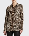 Equipment Signature Slim-fit Shirt In Natural