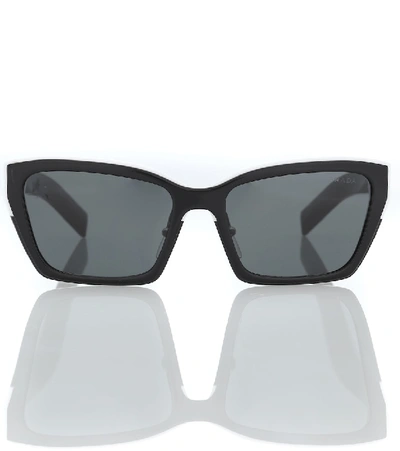 Prada Duple Sunglasses In Black