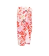 MARNI FLORAL COTTON-BLEND MIDI WRAP SKIRT,P00462540