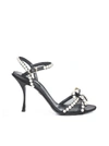 DOLCE & GABBANA DOLCE & GABBANA PEARL HEEL SANDALS