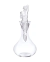 Lalique Crystal Aphrodite Decanter In Clear
