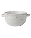 Juliska Berry & Thread Handled Soup Bowl - Whitewash