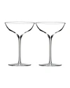 WATERFORD CRYSTAL ELEGANCE CHAMPAGNE COUPE, SET OF 2,PROD183790043