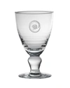 Juliska Berry & Thread Clear Footed Goblet In Clear
