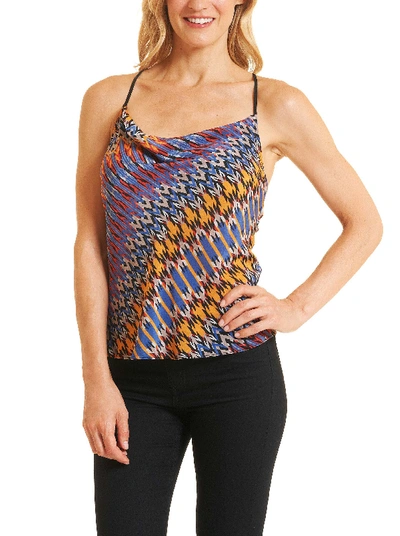 Robert Graham Federica Sleeveless Silk Top In Multi