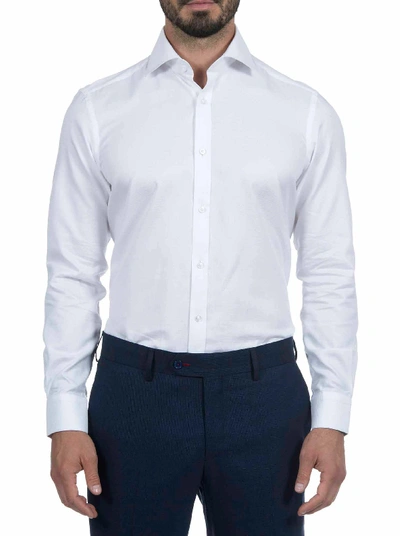 Robert Graham Joy Dress Shirt In White