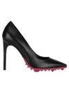 Off-white Spike-sole Stiletto Pumps In Black