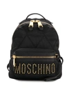 MOSCHINO QUILTED BACKPACK,11358274