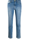 Frame Women's Le High Straight Jeans In Blue