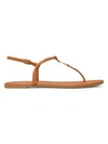 TORY BURCH EMMY LEATHER THONG SANDALS,400012307057