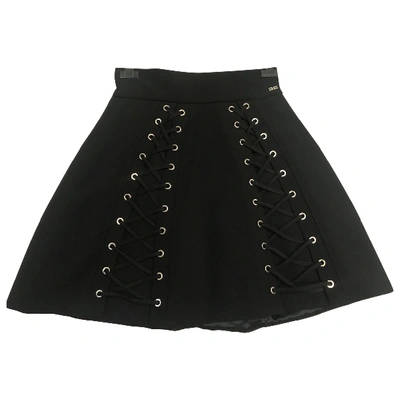 Pre-owned Elisabetta Franchi Mid-length Skirt In Black