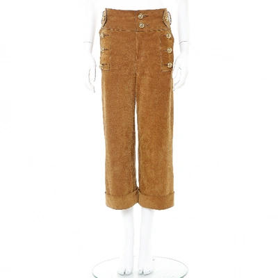 Pre-owned Gucci Short Trousers In Camel