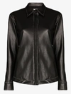 MARKOO FAUX LEATHER SHIRT,S2001L100714707510