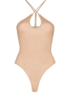 DODO BAR OR CUT-OUT RIBBED BODYSUIT