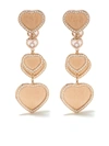 CHOPARD X 007 18KT ROSE GOLD HAPPY HEARTS
