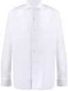 Orian Plain Long-sleeve Shirt In White