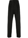 VALENTINO PLEAT DETAIL TAILORED TROUSERS