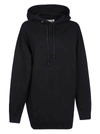 MAISON MARGIELA OVERSIZED RIBBED HOODIE,11359717