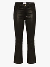 FRAME FRAME LE CROP LEATHER TROUSERS,LWLT017115202904