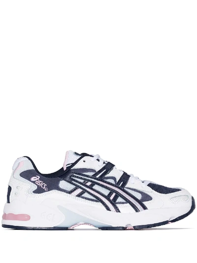 Asics Blue And Pink Gel-kayano 5 Og Leather Trainers