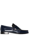 SOPHIA WEBSTER X PATRICK COX ICONIC LEATHER LOAFERS