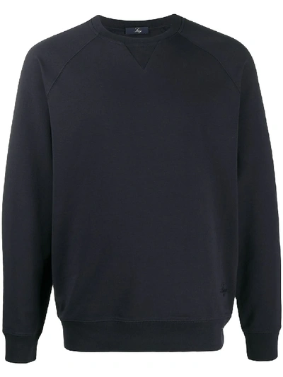 Fay Crewneck Sweatshirt In Blue