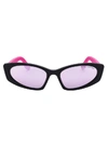 MARC JACOBS MULTICOLOR METAL SUNGLASSES,MARC356S54MU10JMU10JFUCHSIA