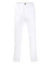 Department 5 Mid-rise Slim-fit Trousers In White
