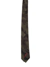 VALENTINO GARAVANI CAMOUFLAGE SILK TIE