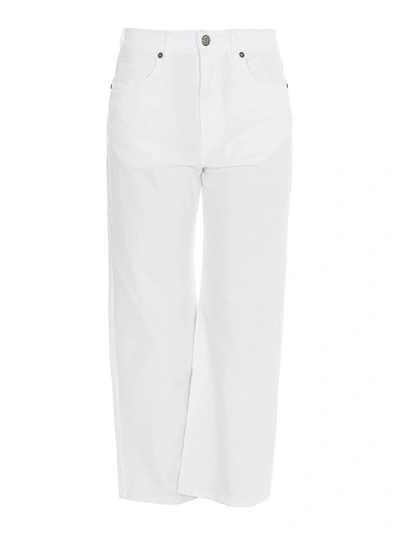 P.a.r.o.s.h White Stretch Trousers