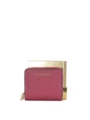 Michael Kors Wallet In Dark Red