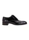 TOM FORD MEN'S FORMAL LEATHER CAP-TOE OXFORD SHOES,PROD154240049
