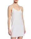 Skin Superfine Pima Cotton Jersey Sexy Slip In White
