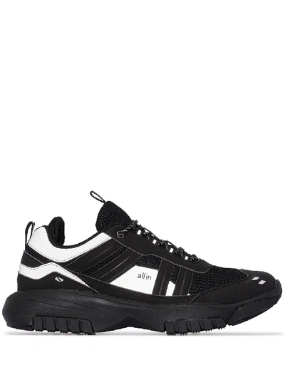 All In Black W8 Reflective Trainers