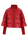 RED VALENTINO RED VALENTINO CROPPED SLEEVE INSERT PUFFER JACKET