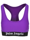 PALM ANGELS PALM ANGELS LOGO SPORT BRA