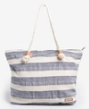 SUPERDRY WOMEN'S STRIPED ROPE TOTE BAG NAVY - SIZE: 1SIZE,215922110001411S007