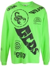 GCDS GRAPHIC PRINT SWEATSHIRT