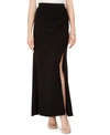ADRIANNA PAPELL RUCHED MAXI SKIRT