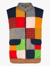 GUCCI QUILTED PATCHWORK GILET,594767XDAXP14645402