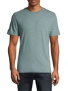 Theory Men's Precise Luxe Cotton Short-sleeve T-shirt In Poseidon