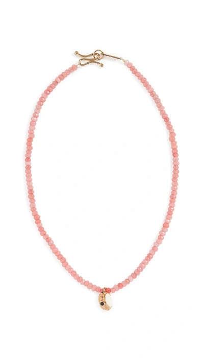 Isabel Marant Imani Necklace In Pink