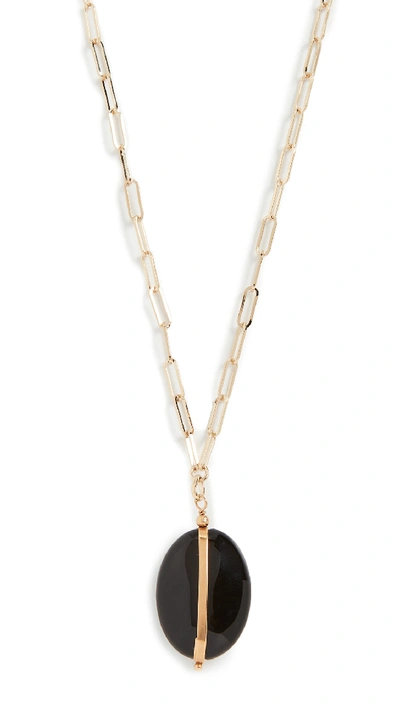 Isabel Marant Stones Necklace In Black